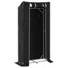Chimenea de Vidaxl con cubierta de lluvia 100x40x200 cm de acero galvanizado