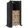 Chimenea de Vidaxl con cubierta de lluvia 100x60x200 cm de acero galvanizado