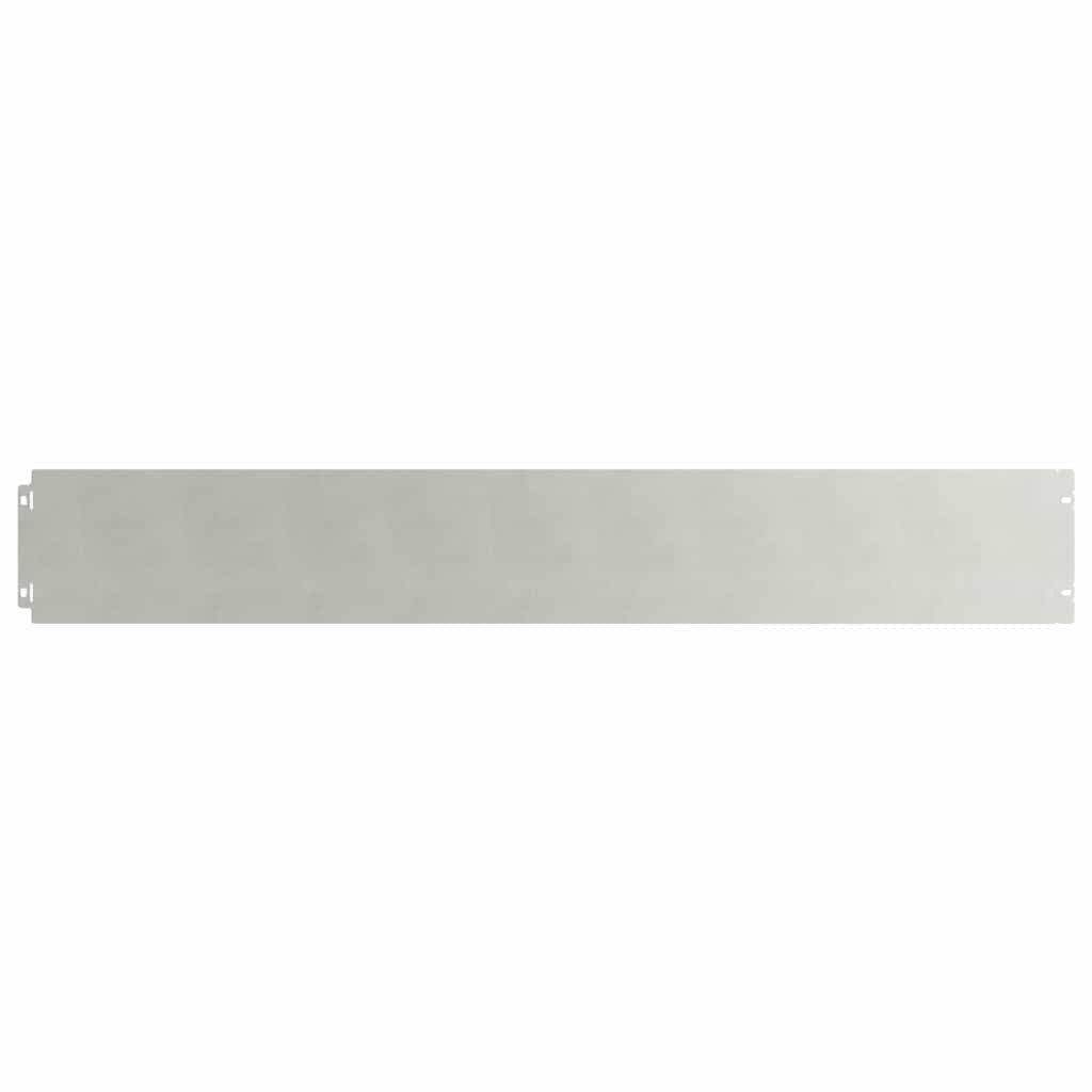 Vidaxl gazonranden 10 st 15x103 cm roestvrij staal