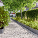 Vidaxl gazonranden 10 st 20x103 cm koudgewalst staal antraciet