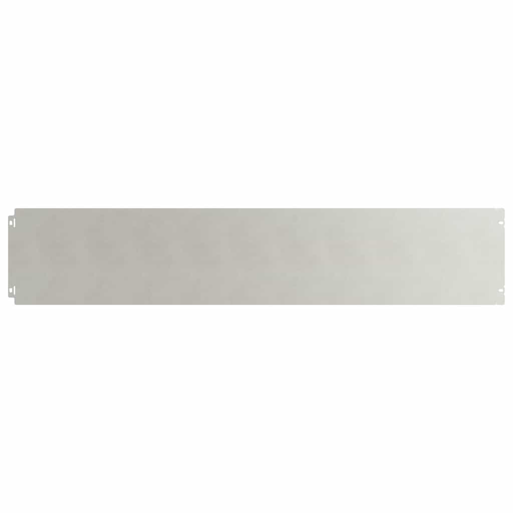 Vidaxl gazonranden 30 st 20x103 cm roestvrij staal