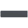 Vidaxl gazonranden 20 st 25x103 cm koudgewalst staal antraciet