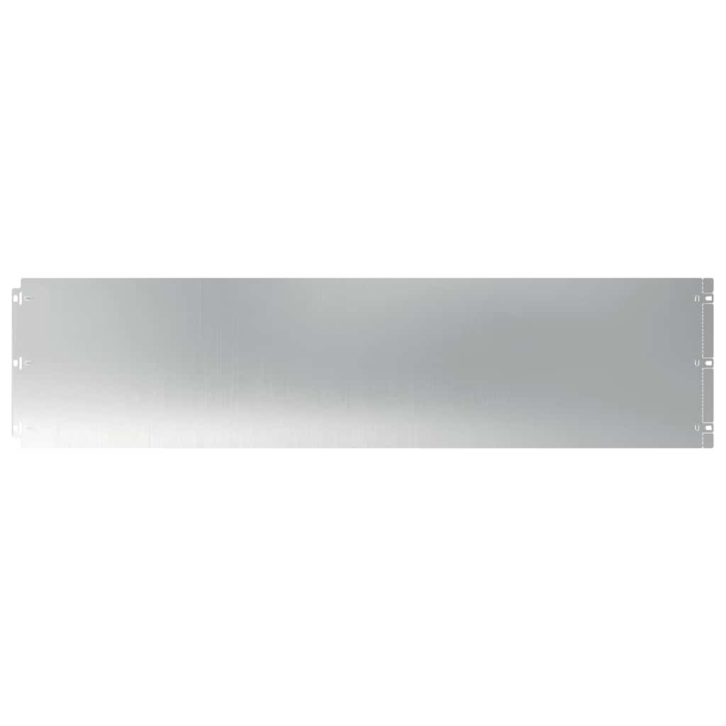 Vidaxl gazonranden 20 st 25x103 cm gegalvaniseerd staal