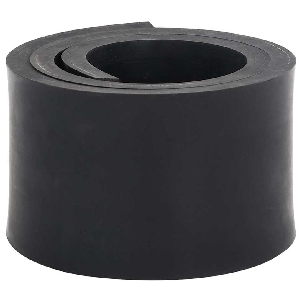Bordo in gomma Vidaxxl per spazzaneve 120x8x1 cm nero