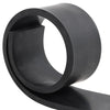 Bordo in gomma Vidaxxl per spazzaneve 120x8x1 cm nero