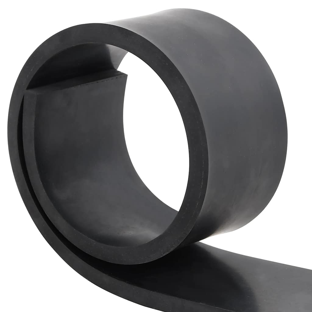 Bordo in gomma Vidaxxl per spazzaneve 120x8x1 cm nero