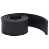 Bordo in gomma Vidaxxl per spazzaneve 200x8x1 cm nero