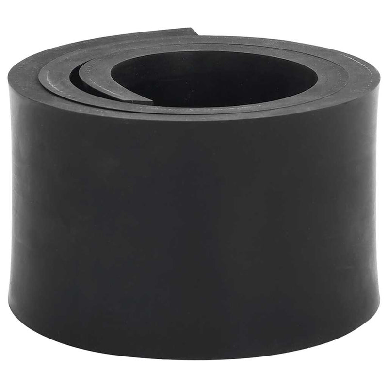Vidaxx borde de goma para quitanieves 120x10x1 cm negro