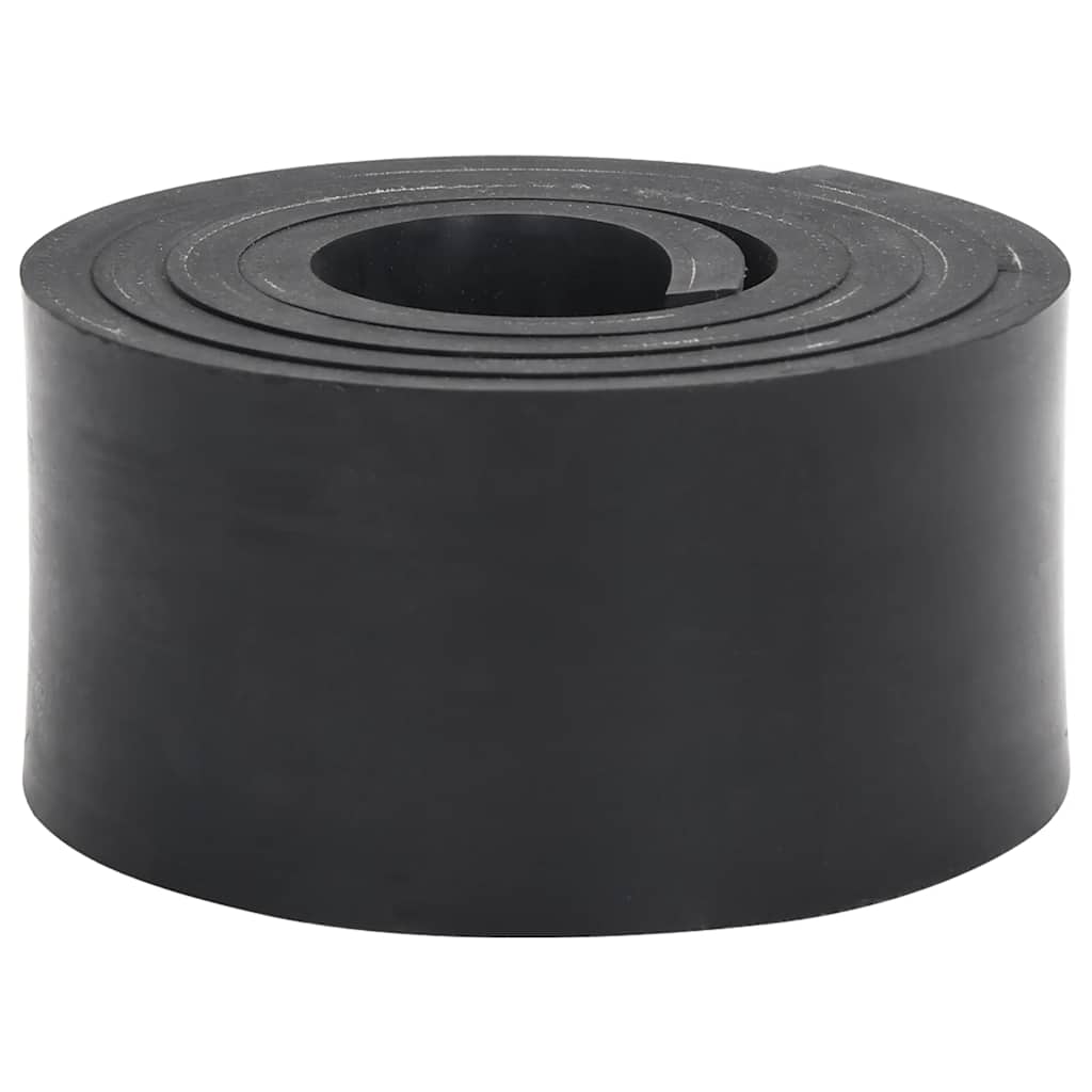 Bordo in gomma VidaXL per spazzaneve 200x10x1 cm nero