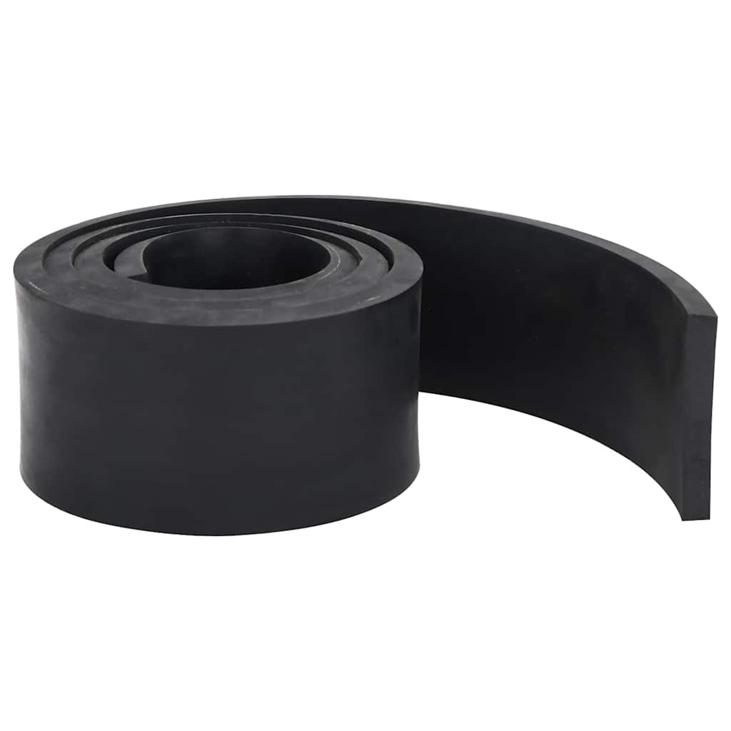 Bordo in gomma VidaXL per spazzaneve 200x10x1 cm nero