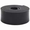 Vidaxxl borde de goma para quitanieves 250x10x1 cm negro