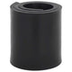 Bordo in gomma Vidaxx per spazzaneve 100x15x1 cm nero