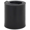 Vidaxl rubberen rand voor sneeuwploeg 100x15x1 cm zwart