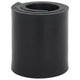 Bordo in gomma Vidaxx per spazzaneve 120x15x1 cm nero