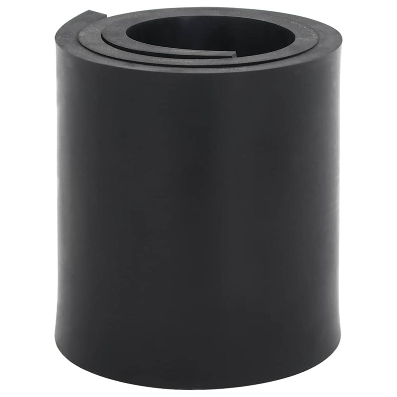 Bordo in gomma Vidaxx per spazzaneve 120x15x1 cm nero