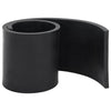 Bordo in gomma Vidaxx per spazzaneve 120x15x1 cm nero