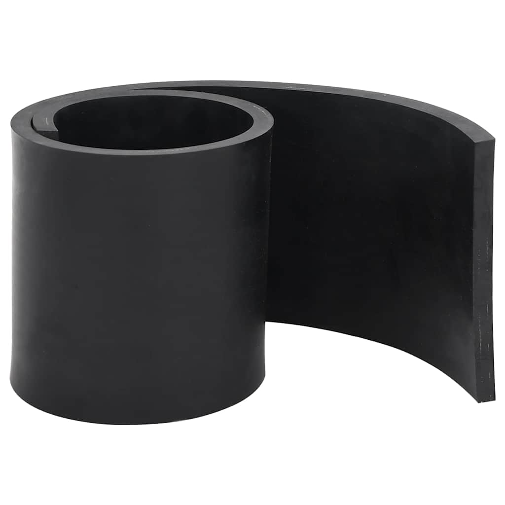 Bordo in gomma Vidaxx per spazzaneve 120x15x1 cm nero