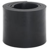Vidaxl Edge de goma para Snow 200x15x1 CM Negro