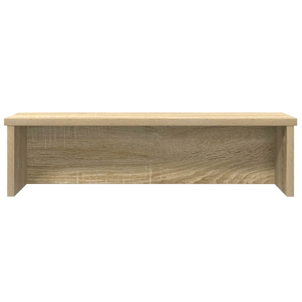 Vidaxl keukenrek stapelbaar 50x15x16 cm bewerkt hout sonoma eikenkleur