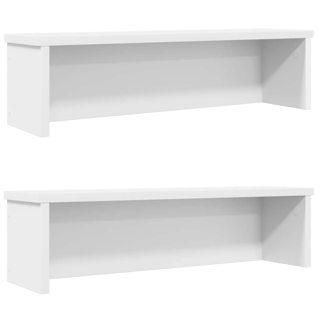 VIDAXL CHOUNT CORSO IMPLETABILE 2 PC 60X15X16 CM BIANCO