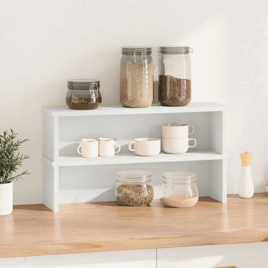 VIDAXL CHOUNT CORSO IMPLETABILE 2 PC 60X15X16 CM BIANCO