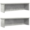 Vidaxl Racks Stackable 2 PCS 60x15x16 CM Precio de concreto