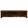 Vidaxl Ratch de cocina apilable 60x15x16 cm de madera procesada roble ahumado