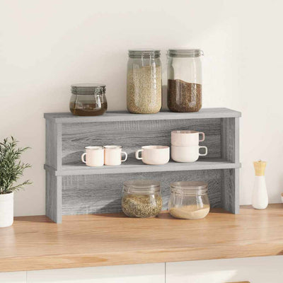 VIDAXL CHECKS RATTH IMPATTO 2 PC 60X15X16 CM Oak Sonoma grigio
