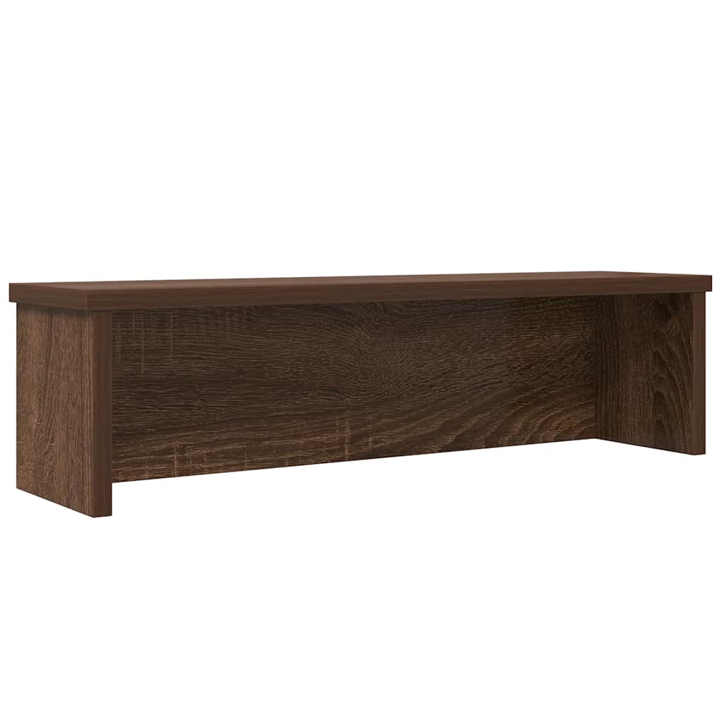 Vidaxl Ratch de cocina apilable 60x15x16 cm Color de roble de madera procesada