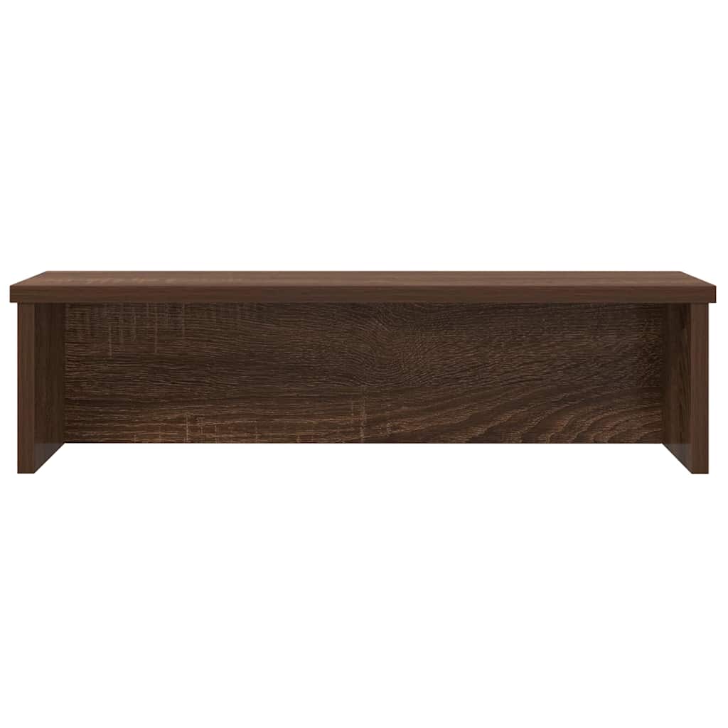 Vidaxl Ratch de cocina apilable 60x15x16 cm Color de roble de madera procesada