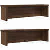 Vidaxl Racks Stackable 2 PCS 60x15x16 CM Color de roble marrón