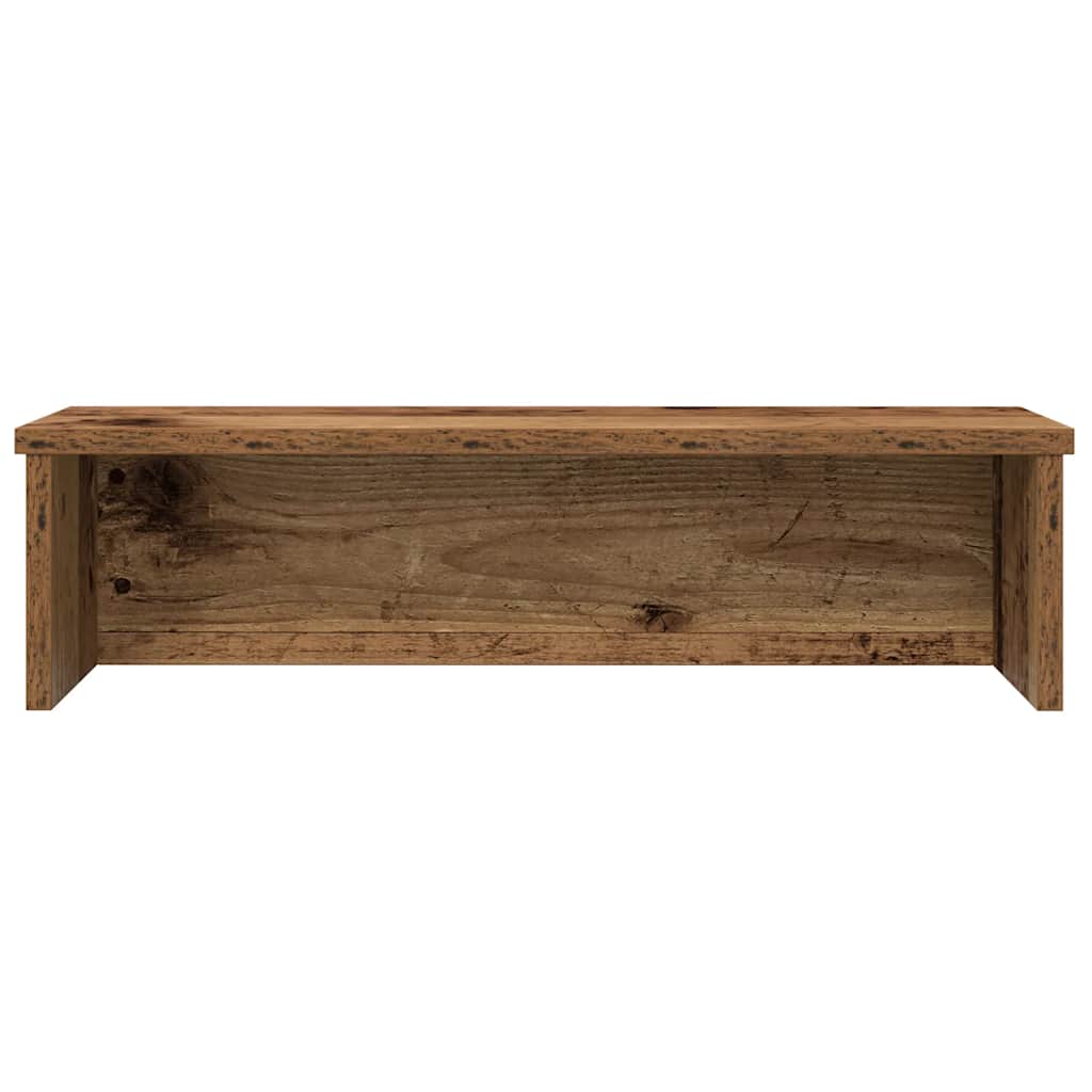 Vidaxl Racks Stackable 2 PCS 60x15x16 CM Color de madera vieja