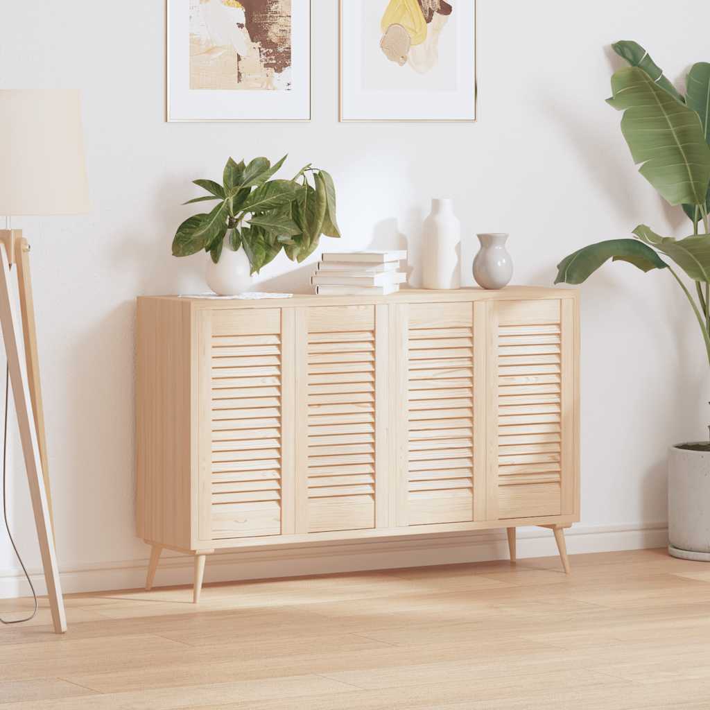 Vidaxxl ante per armadio con doghe 4 pz 61,5x29,5 cm in legno di pino massiccio