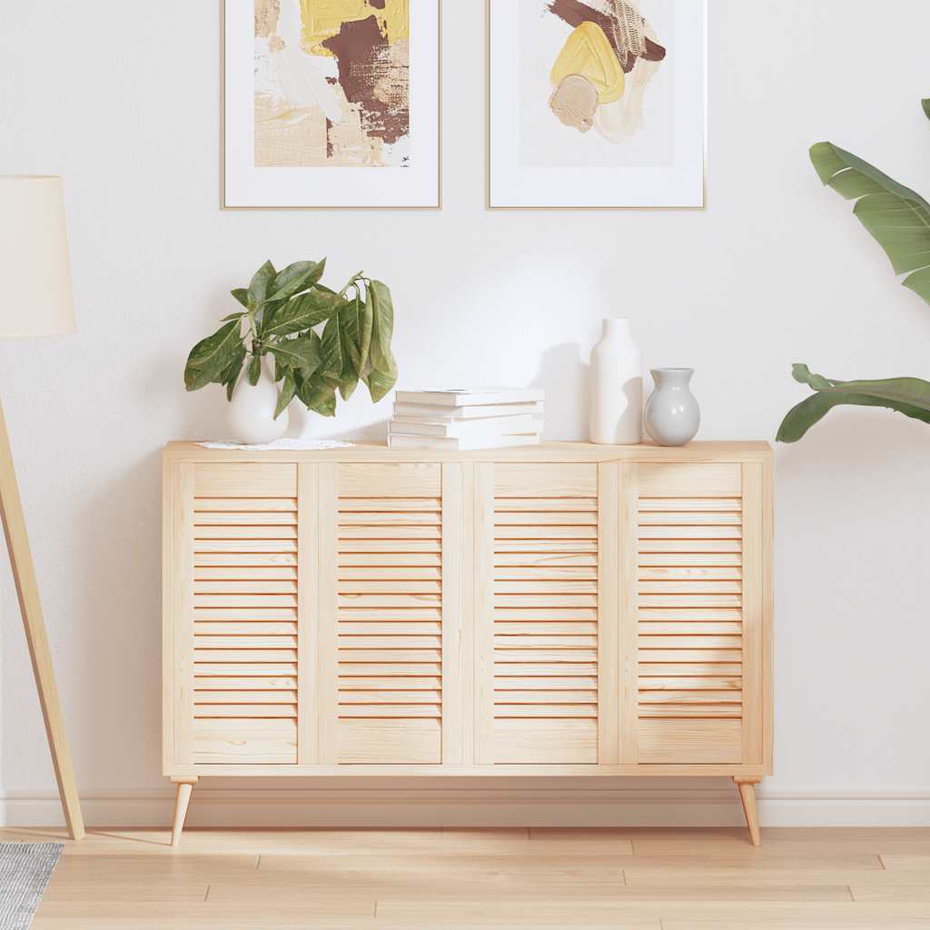 Vidaxxl ante per armadio con doghe 4 pz 61,5x29,5 cm in legno di pino massiccio