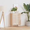 Vidaxl kastdeuren met lamellen 2 st 69x29,5 cm massief grenenhout