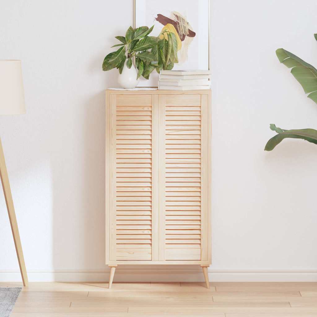 Ante dell'armadio Vidaxx con doghe 2 pezzi 99x29,5 cm in legno di pino massiccio