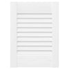 Vidaxxl puerta de armario diseño lama 39,5x29,5 cm blanco