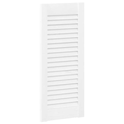 Design con persiana per anta dell'armadio Vidaxxl 61,5x29,5 cm bianco