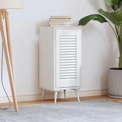 Design con persiana per anta dell'armadio Vidaxxl 61,5x29,5 cm bianco
