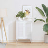 VidaXL ante dell'armadio design con persiana 2 pz 69x29,5 cm bianco