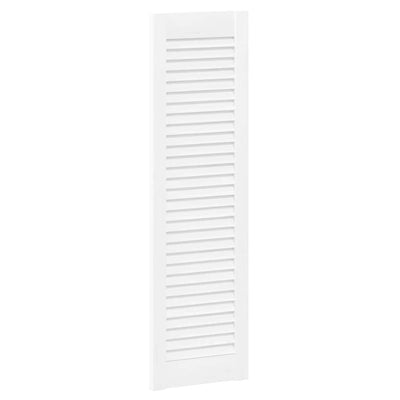 Design con persiana per anta dell'armadio Vidaxx 99x29,5 cm bianco