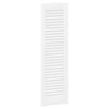 Vidaxxl ante per armadio design con persiane 2 pz 99x29,5 cm bianco