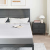 Vidaxl matrastopper wit 180 x 200 cm jacquard stof