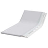 Vidaxl matrastopper wit 100 x 200 cm jacquard stof
