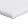Vidaxl matrastopper wit 90 x 190 cm jacquard stof