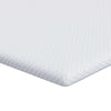 Vidaxl matrastopper wit 100 x 200 cm jacquard stof
