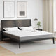 Vidaxl matrastopper wit 200 x 200 cm jacquard stof
