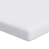 Cubrecolchón vidaxxl blanco 90 x 190 cm tejido jacquard