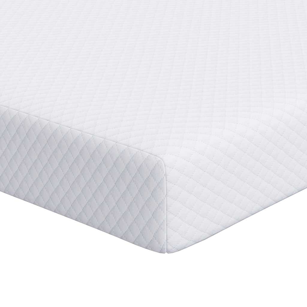 Vidaxl matrastopper wit 80 x 200 cm jacquard stof
