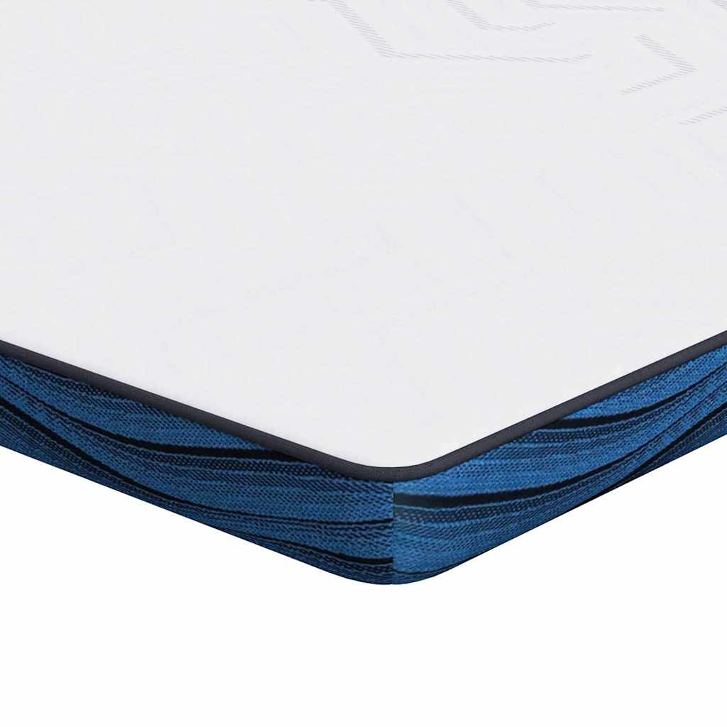 Vidaxl matrastopper wit 140 x 190 cm jacquard stof